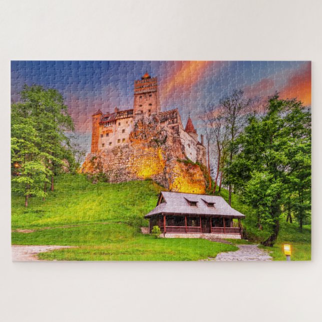 Puzzle Bran Castle Transylvania (Horizontal)