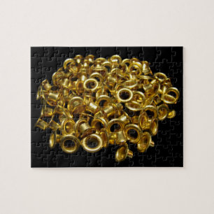 Puzzle Brass Grommets