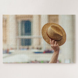 Puzzle Brazo al aire libre con gorra en Roma, Italia