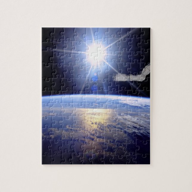Puzzle Brazo Robotico del Transbordador Espacial en Orbit (Vertical)