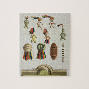 Puzzle Brazos mexicanos (litho del color)