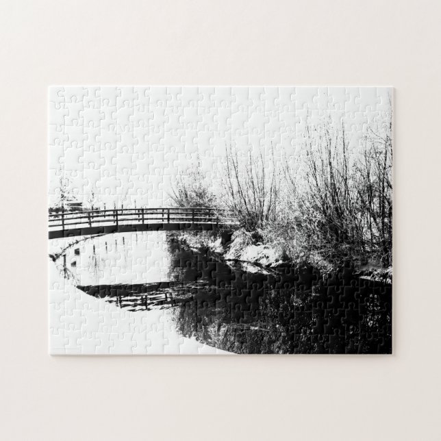 Puzzle Bridge and Stream WS 11x14 252pc jpcnm (Horizontal)