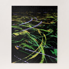 Puzzle Bright Abstract Waves