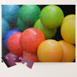 Puzzle Bright Colorful Multi Color Balls