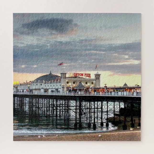 Puzzle Brighton Pier Sunset (Vertical)