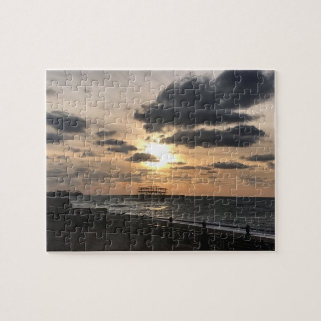 Puzzle Brighton West Pier Sunrise Photo (Horizontal)