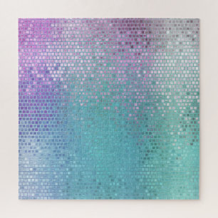 Puzzle Brillante Abstracto Mosaic Multicololor Glosa