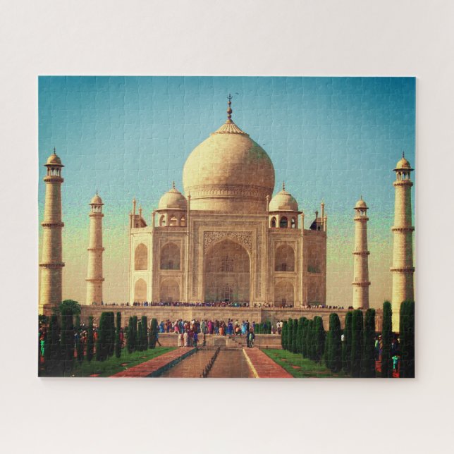 Puzzle brillante taj mahal india (Horizontal)