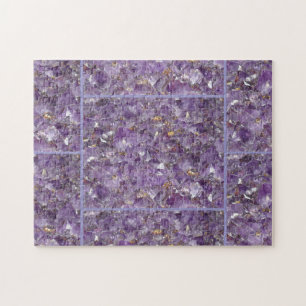 Puzzle Brillo de Amatista Dorada