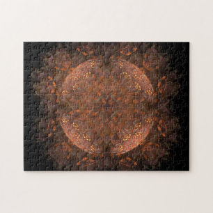 Puzzle Brillo de Cobre Dorado
