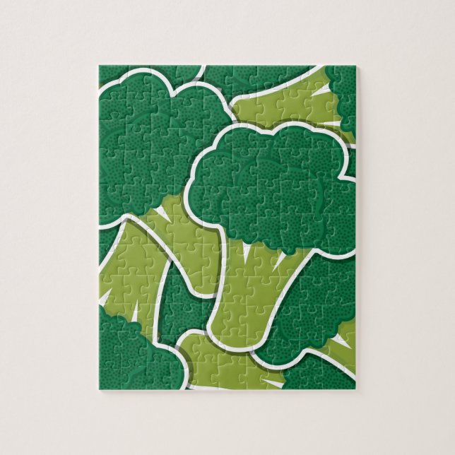 Puzzle Broccoli funky (Vertical)