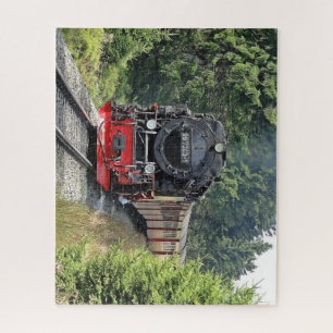 Puzzle Brocken Ferrocarril Nostalgic Steam Locomotive Tra
