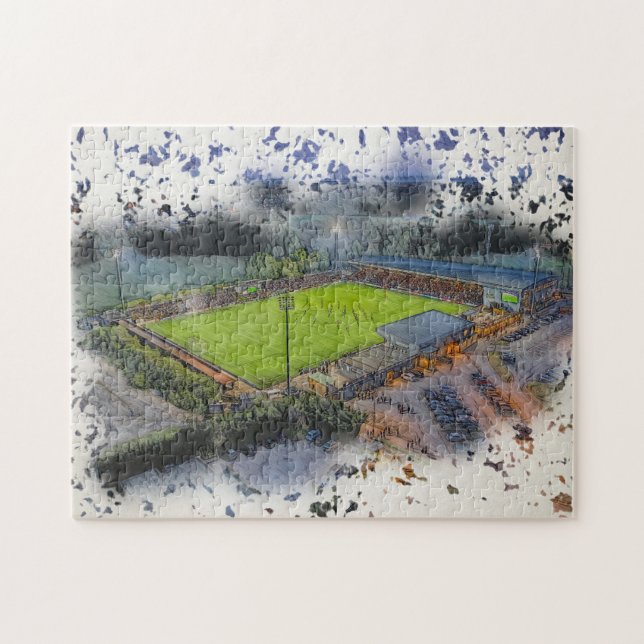 Puzzle Bromley FC Hayes Lane Stadium Día de partido (Horizontal)