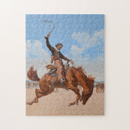 Puzzle Bronco Buster (por Frederic Remington)