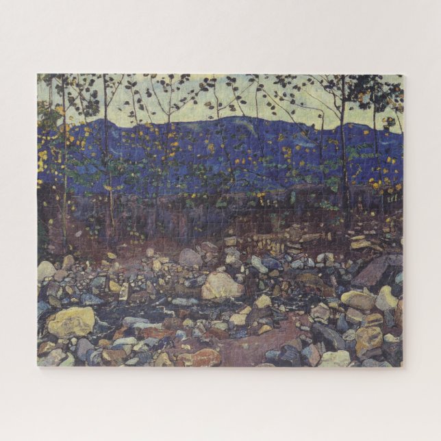 Puzzle Brook forestal en Leissigen, Suiza (Paisaje) (Horizontal)