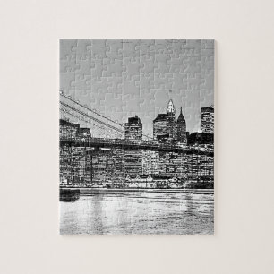 Puzzle Brooklyn Bridge New York
