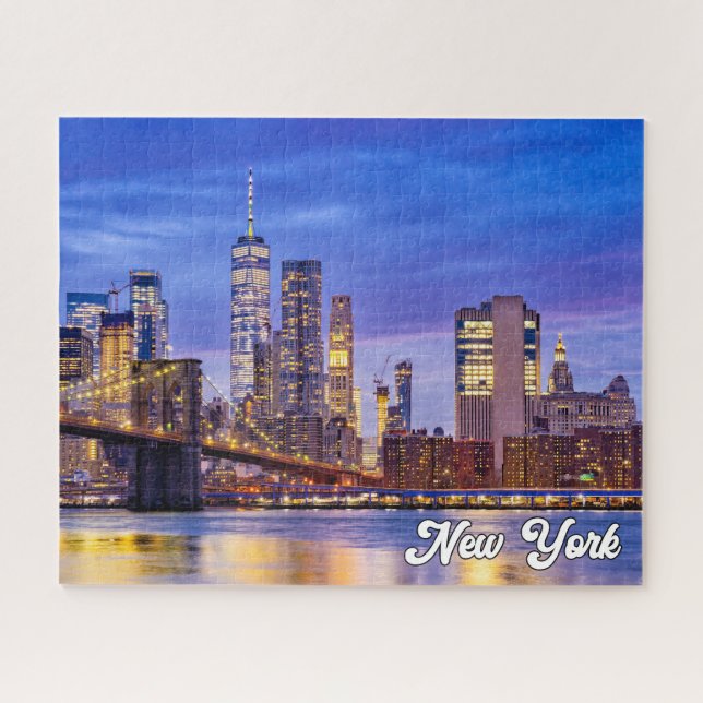 Puzzle Brooklyn Bridge, Nueva York, Estados Unidos (Horizontal)