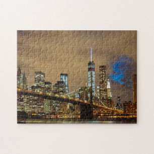Puzzle Brooklyn Bridge Photo New York City