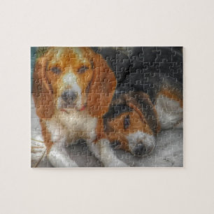 Puzzle Brother Beagles