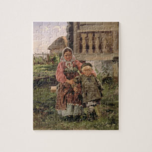 Puzzle Brother y hermana, 1880