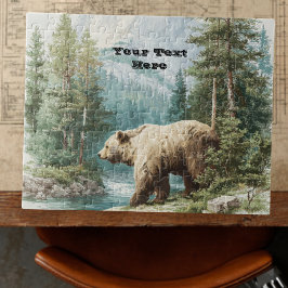 Puzzle Brown Bear