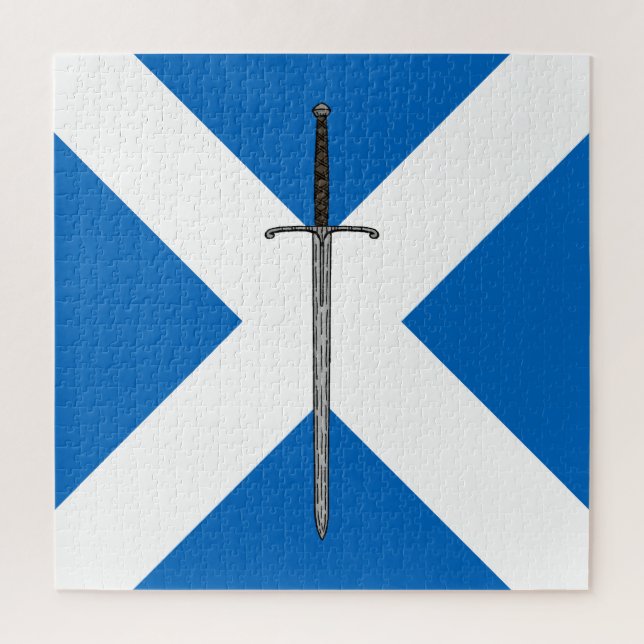 Puzzle Bruce Sword en Saltire (Vertical)