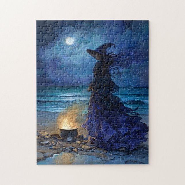 Puzzle Bruja por el Mar de la Luna (Vertical)