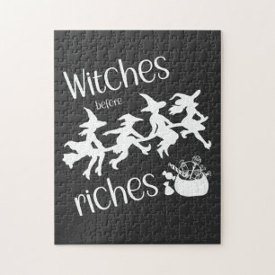 Puzzle Brujas antes que Riquezas