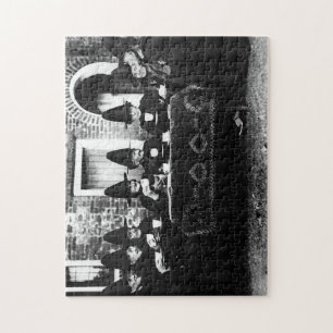 Puzzle Brujas galesas con té crone teatime