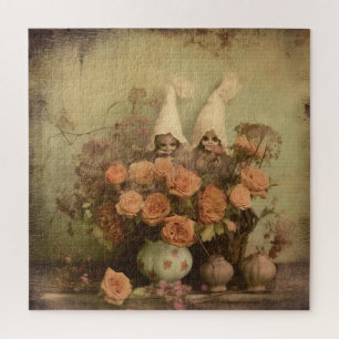 Puzzle Brujería de Halloween vintage (2)