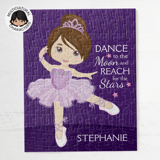 Puzzle Brunette Ballerina (Subido por el creador)