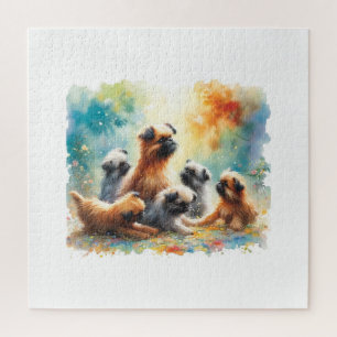 Puzzle Brussels Griffon 030624AREF110 - Watercolor