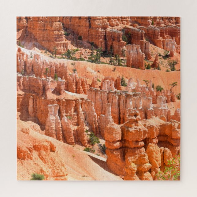 Puzzle Bryce Canyon Park Utah Landscape Hoodoos Photo (Vertical)