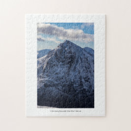 Puzzle Buachaille Etive Mhor Glencoe Winter Scotland