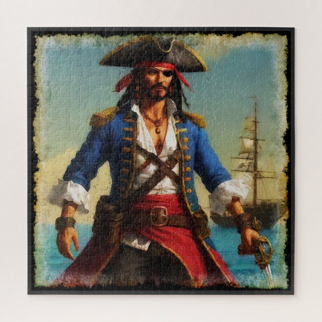 Puzzle Bucanero de Carolinas del Norte (Vertical)