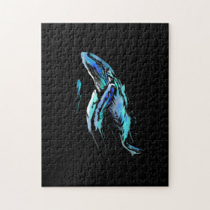 Puzzle Buceador Buceo Bumpback Buceo Regalo