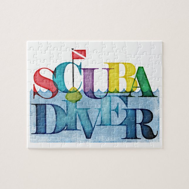 Puzzle Buceo Colorido Scuba (Horizontal)