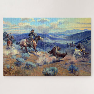 Puzzle Bucles y caballos Swift son más seguros que plomo