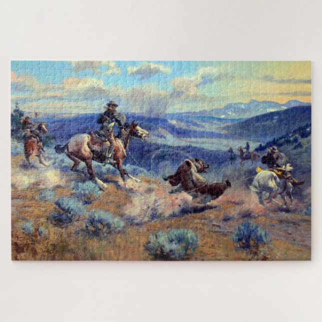 Puzzle Bucles y caballos Swift son más seguros que plomo  (Horizontal)