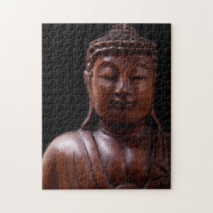 Puzzle Buda de madera