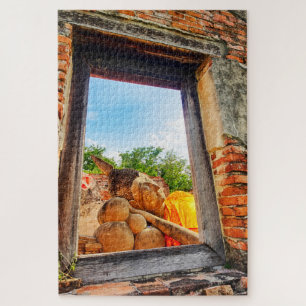 Puzzle Buda Recostado, Ayutthaya