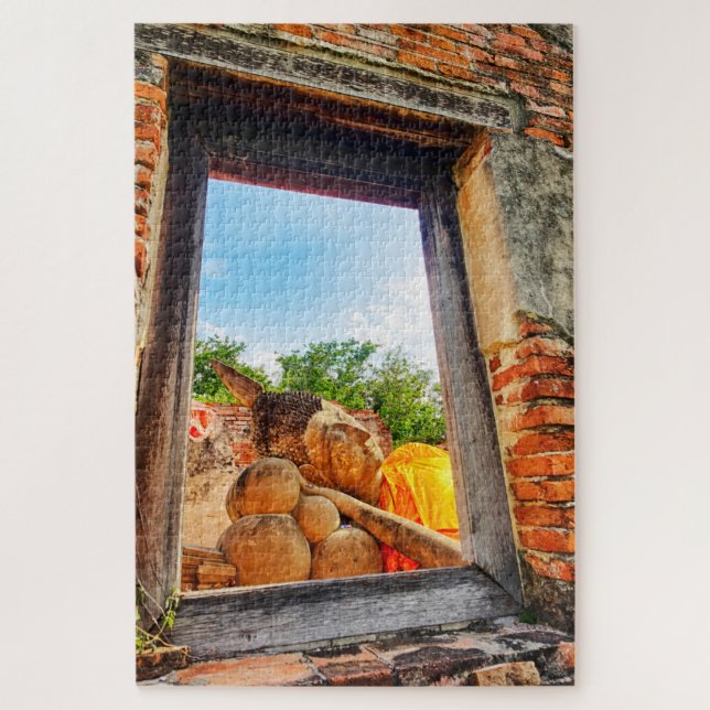 Puzzle Buda Recostado, Ayutthaya (Vertical)