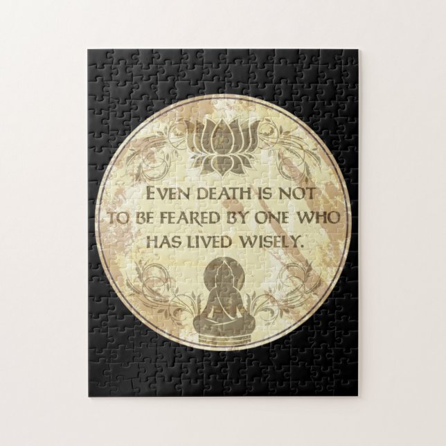 Puzzle Buda vivo sabiamente (Vertical)