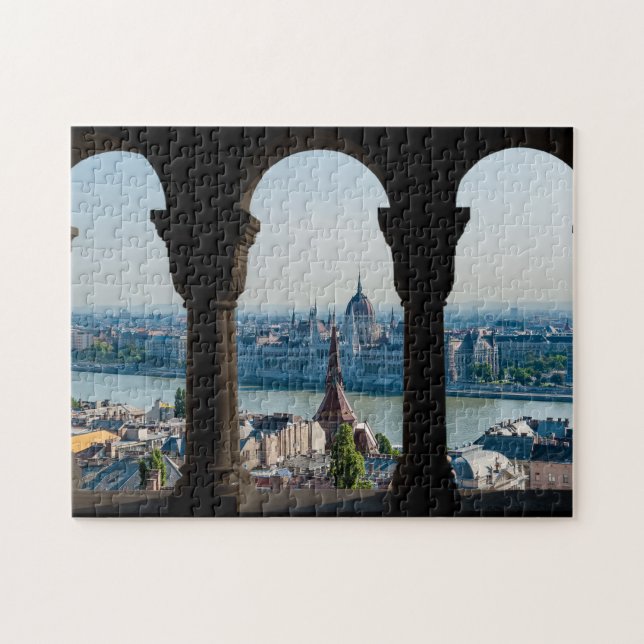 Puzzle Budapest y parlamento húngaro (Horizontal)