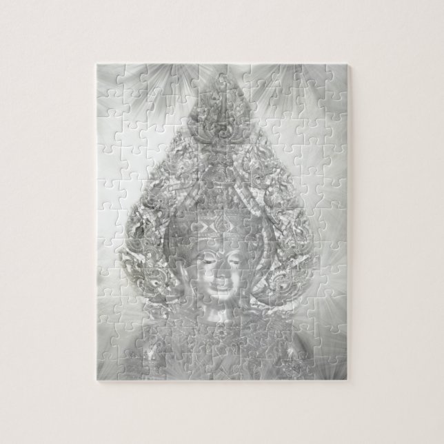 Puzzle buddha en plata (Vertical)