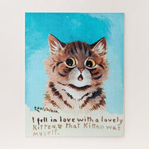 Puzzle Buen Gatito, Louis Wain