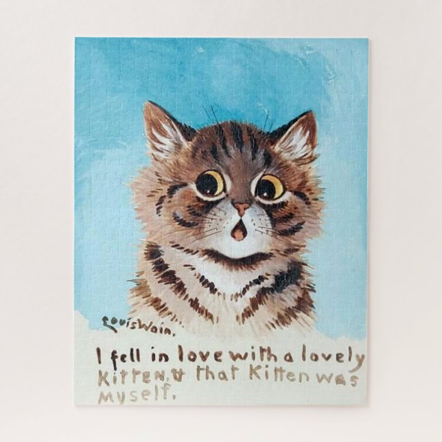 Puzzle Buen Gatito, Louis Wain (Vertical)