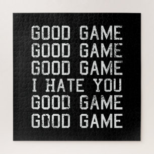 Puzzle Buen Juego Buen Juego Te Odio Divertido