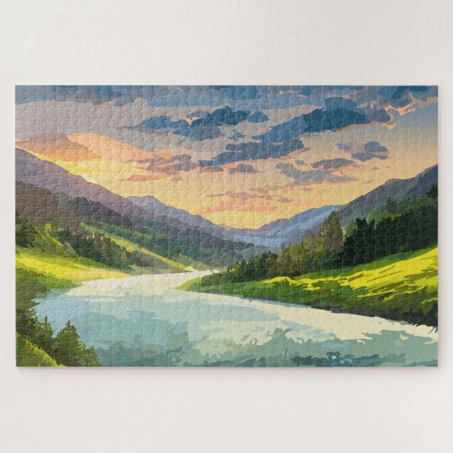 Puzzle Buenos Días Sol  (Horizontal)