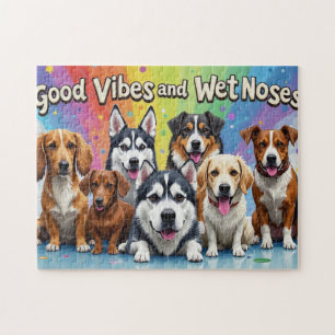 Puzzle Buenos vibraciones y nueces húmedas Doodles juguet